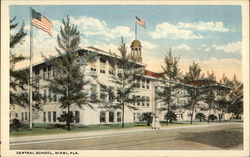 Central School Miami, FL Postcard Postcard