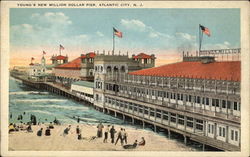 Young's New Million Dollar Pier Postcard
