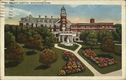 St. Vincent Hospital Postcard