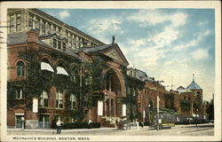 Mechanics Building Postcard