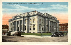 Jackson County Court House Postcard