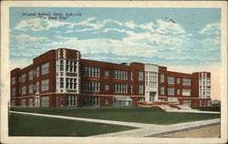 Froebel School Gary, IN Postcard Postcard