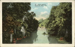 St. John's River Sanford, FL Postcard Postcard