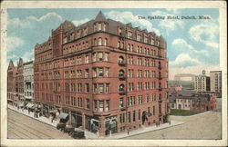The Spalding Hotel Duluth, MN Postcard Postcard