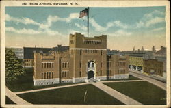 State Armory Syracuse, NY Postcard Postcard