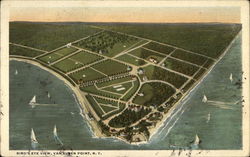 Bird's Eye View Postcard