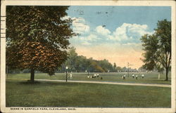 Scene in Garfield Park Postcard