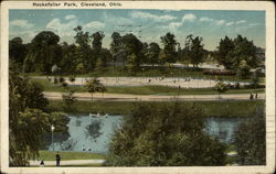 Rockefeller Park Postcard