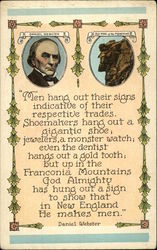 Daniel Webster and the Old Man of the Mountains Daniel Webster and the Old Man of the Mountains