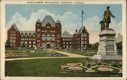 Parliament Buildings, Toronto, Canada Ontario Postcard Postcard