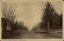 South Main Street Postcard