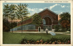 Animal House at Lincoln Park Postcard
