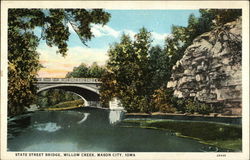 State Street Bridge, Willow Creek Postcard