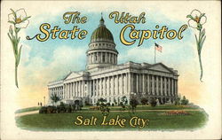 The Utah State Capitol Postcard