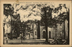 Cazenovia Seminary: Founded in 1824 New York Postcard Postcard