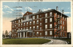 St. Francis Hospital Topeka, KS Postcard Postcard