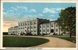 Engineering Building, K.S.A.C Manhattan, KS Postcard Postcard
