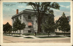 Carnegie Library Postcard