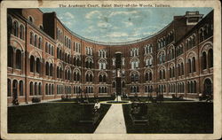 The Academy Court Saint Mary-of-the-Woods, IN Postcard Postcard
