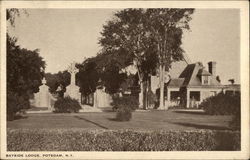 Bayside Lodge Potsdam, NY Postcard Postcard