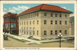 United States Federal Building Postcard