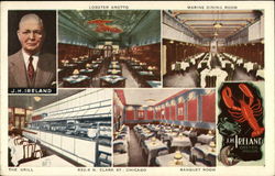 Views of Ireland's Oyster House Chicago, IL Postcard Postcard