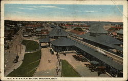 NYNH & HRR Station Postcard