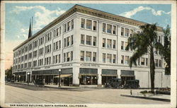 San Marcus Building Santa Barbara, CA Postcard Postcard