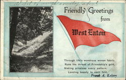 Friendly Greetings Postcard