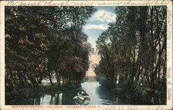 Westminster Park - The Canal Thousand Islands, NY Postcard Postcard