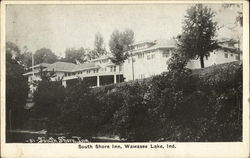 South Shore Inn Wawasee Lake, IN Postcard Postcard