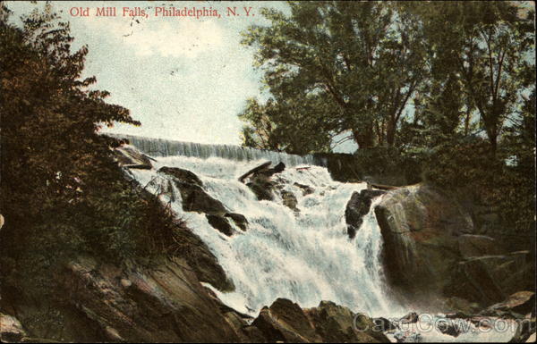Old Mill Falls Philadelphia Pennsylvania