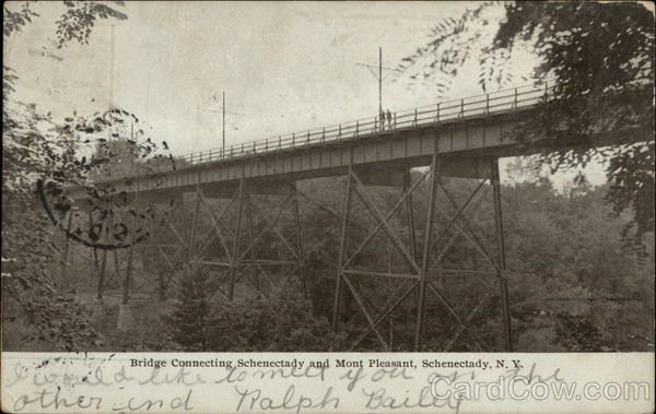 Bridge Connecting Schenectady and Mount Pleasant New York