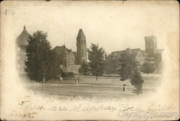Slippery Rock Buildings Pennsylvania