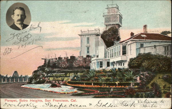 Parapet, Sutro Heights San Francisco California