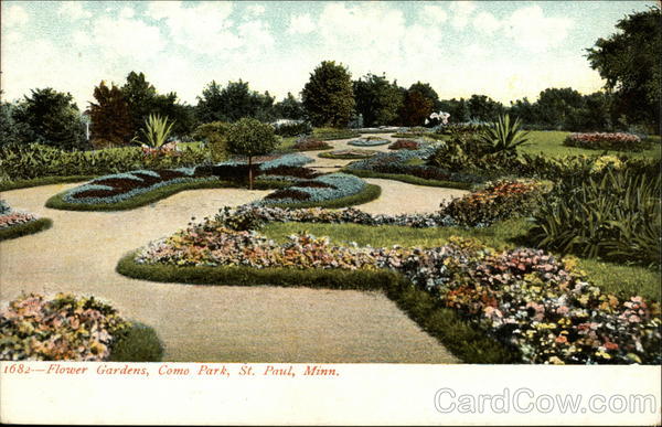 Flower Gardens, Como Park St. Paul Minnesota