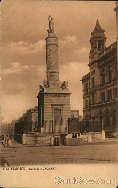 Battle Monument Baltimore Maryland