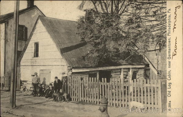 Old Log Cabin, Germantown Philadelphia Pennsylvania