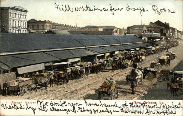 French Market New Orleans Louisiana