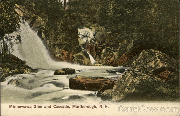 Minnewawa Glen and Cascade Marlborough New Hampshire