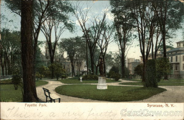 Fayette Park Syracuse New York