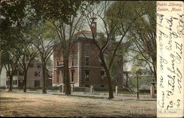 Public Library Salem Massachusetts