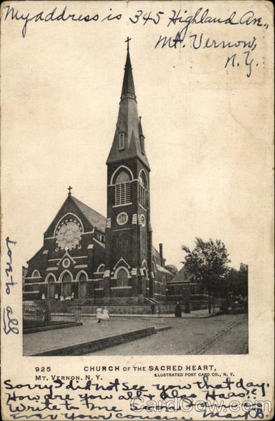Church of the Sacred Heart Mount Vernon New York