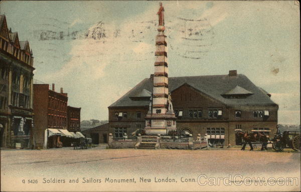 Soldiers and Sailors Monument New London Connecticut