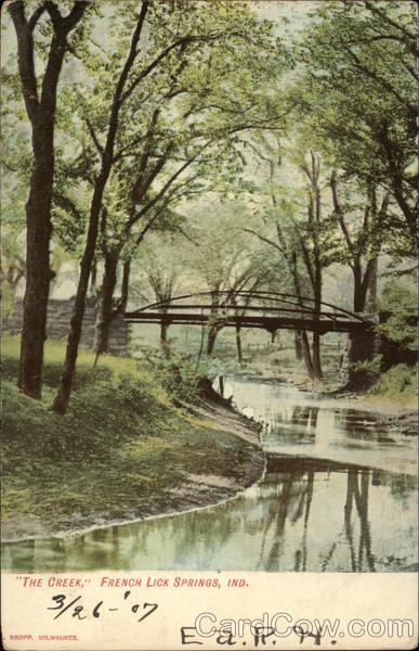 The Creek French Lick Springs Indiana