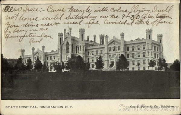 State Hospital Binghamton New York