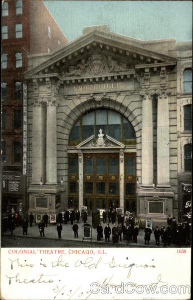Colonial Theatre Chicago Illinois