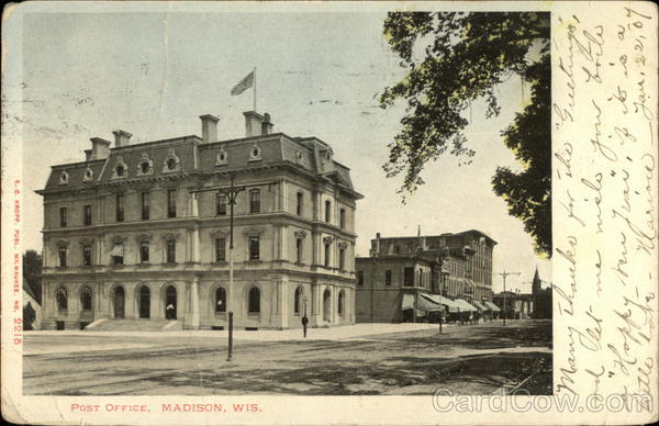 Post Office Madison Wisconsin