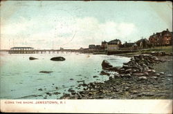 View of Shoreline Postcard