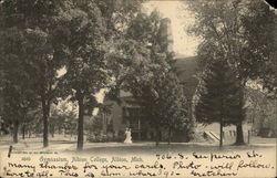 Gymnasium, Albion College Postcard